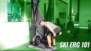 Ski Erg 101  CrossFit Invictus [upl. by Airdnala]