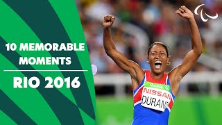 10 Unforgettable Moments of Rio 2016  Paralympic Games [upl. by Aceber863]