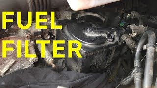 How to Change the Diesel Fuel Filter on your Citroën C4 16 HDi [upl. by Clotilde]