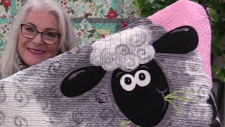 How to Chenille a Quilt Panel [upl. by Ellehcan]