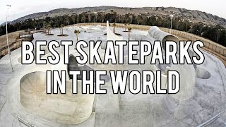 10 BIGGEST Skateparks In The WORLD US UK Canada Australia China [upl. by Barton]