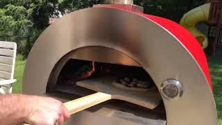 Forno Bello Wood Fired Pizza Oven Reviewed by GearDiarycom [upl. by Fital717]