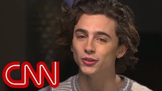 Amanpour questions Chalamet about Woody Allen [upl. by Tom290]