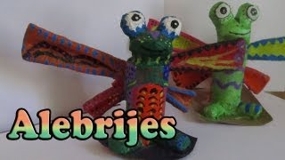 Manualidades para Niños Alebrijes DIY Mexican Crafts [upl. by Yllop]