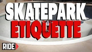 Skatepark Etiquette  BASICS with Spencer Nuzzi [upl. by Erimahs544]