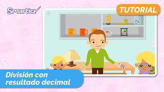 División con resultado decimal MUY FÁCIL PARA NIÑOS [upl. by Latashia]