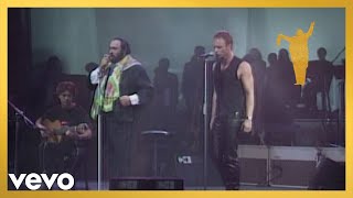 Luciano Pavarotti Sting  Franck Panis Angelicus Live [upl. by Uni]