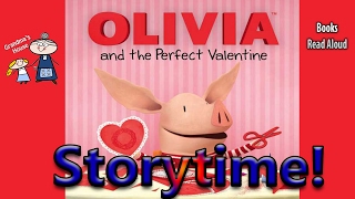 OLIVIA AND THE PERFECT VALENTINE Read Aloud  Valentines Day Book  Bedtime Story Read Along Books [upl. by Gavra]