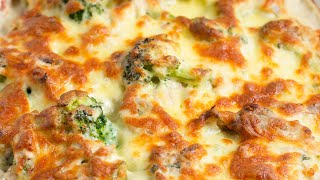 Keto Recipe  Broccoli Chicken amp Cheese Casserole quotSuper Cheesy Tasty amp Nutritiousquot [upl. by Seena]