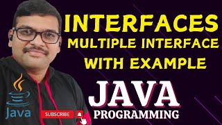 INTERFACES  MULTIPLE INHERITANCE   JAVA PROGRAMMING [upl. by Eneladgam]