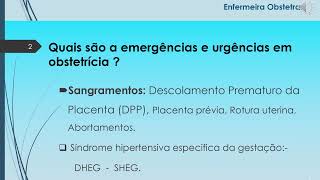 Emergência em obstetrícia 1a parte  revisão emergenciaobstetrica [upl. by Buffum394]