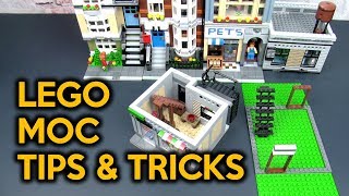 How to Build a LEGO Modular Building Tips amp Tricks [upl. by Nolrak]