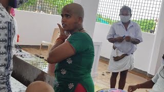 GREEN DRESS HEADSHAVE VLOG [upl. by Aikkin]