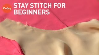 Stay Stitch for Beginners  Sewing Tutorial with Angela Wolf [upl. by Giuseppe]