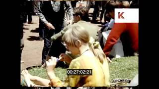 Late 1960s Hippies in a Haight Ashbury Park San Francisco HD [upl. by Unders603]