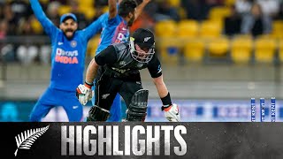 India Win Another Super Over Thriller  FULL HIGHLIGHTS  BLACKCAPS v India  4th T20 2020 [upl. by Margalit]