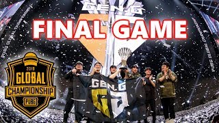 PUBG GLOBAL CHAMPIONSHIP WINNER GENG  FINAL GAME  Pio Loki Esth3r amp Taemin [upl. by Reames]