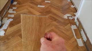 Karndean parquet hall floor  easy [upl. by Eilliw]