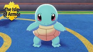 Getting Squirtle in Pokemon Sword amp Shield Isle of Armor [upl. by Stanley114]