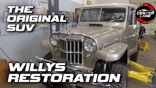 Willys Jeep Restoration  The Original SUV [upl. by Lah464]