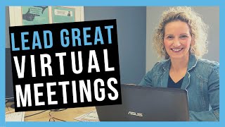 How to Run a Virtual Meeting BEST PRACTICES [upl. by Dania]