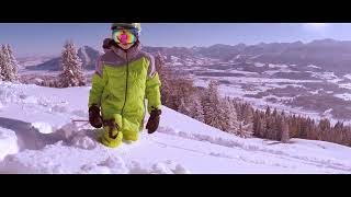 Gopro HD Skiing Ofterschwang 2018 Father amp Son [upl. by Anasor]