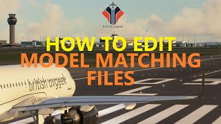 MSFS 2020  How to Model Match in VATSIM How to Edit the VMR File Full Tutorial [upl. by Zetta]