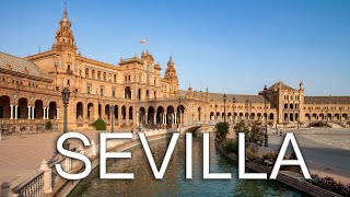 SEVILLE A walking tour around the city  SEVILLA Un paseo por la ciudad [upl. by Orvie647]