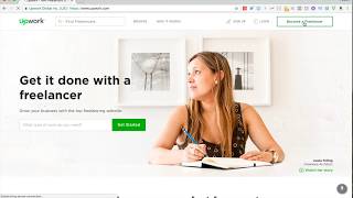 How to Sign up for Upwork [upl. by Kellsie]