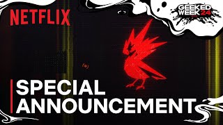 Netflix x CDPR x Cyberpunk  Special Announcement  Netflix [upl. by Eiro]