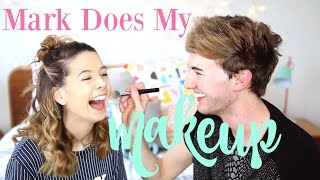 Mark Does My Makeup  Zoella [upl. by Kecaj646]