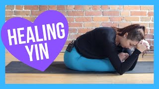 Yin Yoga amp Affirmations for HEALING  Full Body NO PROPS Yin [upl. by Souza188]