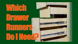 Which Drawer Runners Do I Need [upl. by Aiekal]