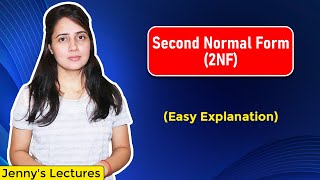 Lec 11 Second Normal Form in DBMS  2NF in DBMS  Normalization in DBMS [upl. by Ynafets]