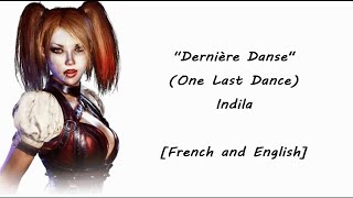 Dernière Danse One Last Dance French amp English Lyrics Video Requested [upl. by Anival]