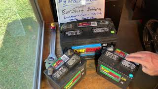 EverStart Batteries from Walmart Lawn Mower Car Marine Deep Cycle Review 25 years experience [upl. by Anawqahs]