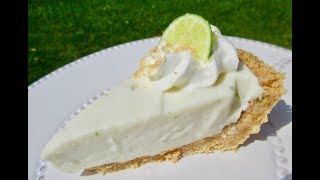 KEY LIME PIE in 15 minutes  NoBake Recipe  DIY Demonstration [upl. by Nadaha297]