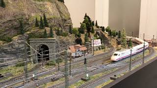 Davids Finished Marklin HO Railroad [upl. by Adlar]