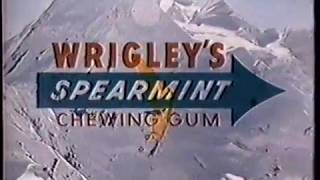 1980 Wrigleys Spearmint Chewing Gum TV Commerical [upl. by Ahseenyt579]