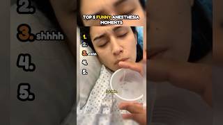 Top 5 Funniest Anesthesia Reactions part 34 🤣 shorts [upl. by Ydiarf]