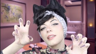 ASMR  Kitty Cat Massage Spa quotMaking BISCUITSquot on You amp Purring [upl. by Nivrem988]