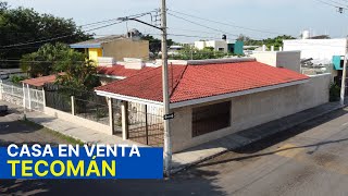 Casa en VENTA Tecomán Colima  Colonia Las Palmas [upl. by Lrac905]