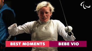 The Emotional Moment Bebe Vio Becomes Paralympic Champion🥇  Paralympic Games Best Moments [upl. by Ytsim]