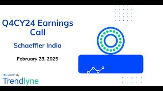 Schaeffler India Earnings Call for Q4CY24 [upl. by Anaizit286]