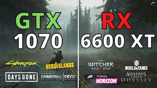 GTX 1070 VS RX 6600 XT [upl. by Gardia]