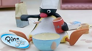 Pingus Messy Baking 🎂  Pingu Official  Cartoons for Kids [upl. by Farrand]