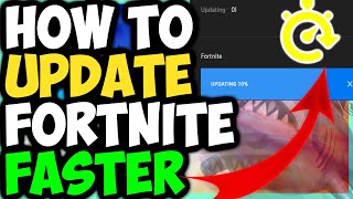 How To Make Fortnite Update Faster PS4XBOXPCWORKING NOW [upl. by Ecidnac653]