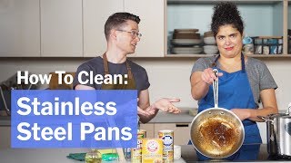 How to Clean Stainless Steel Pots and Pans [upl. by Atnoek968]