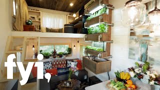 Tiny House Nation A Modern Bohemian Tiny Home Season 4 Episode 2  FYI [upl. by Bodkin]