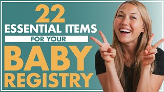 Practical Baby Products You ACTUALLY Need  Baby Registry Must Haves [upl. by Marris]